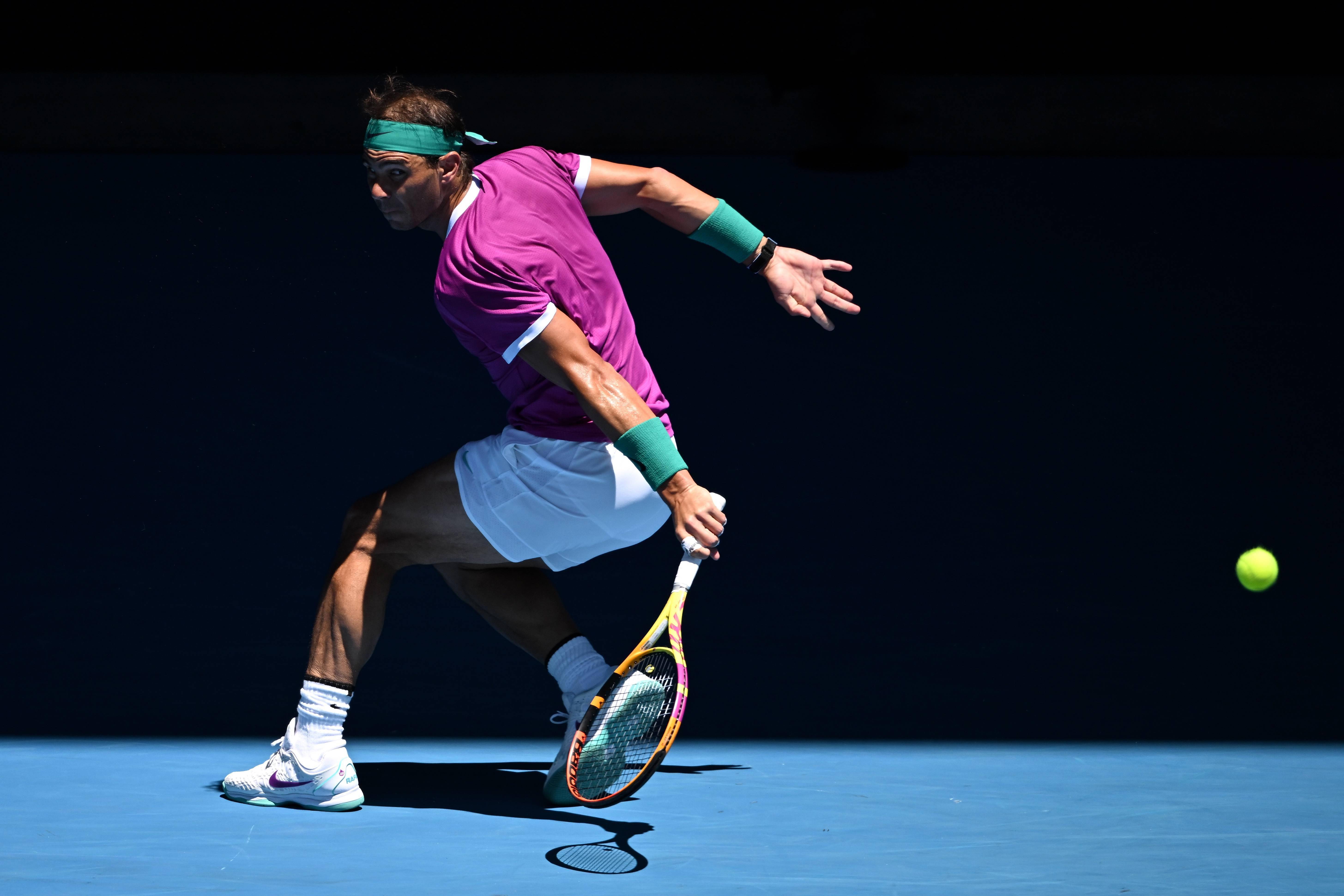 关于意大利网球队绝地反击澳大利亚网球队，纳达尔统治全场的信息